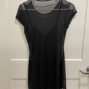 Revolve superdown mesh tank dress